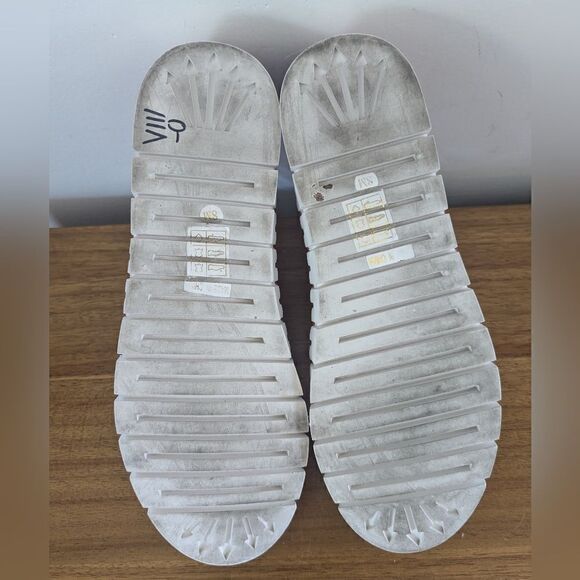 Jeffrey Campbell Tiles Slip-On Pink Perforated Sneakers sz 8 EUC - Picture 9 of 10